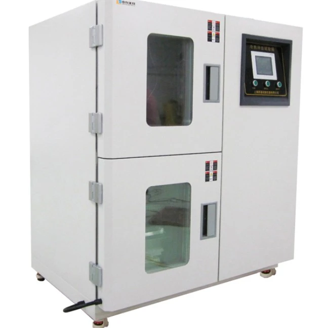 Rapid temperature difference test chamber